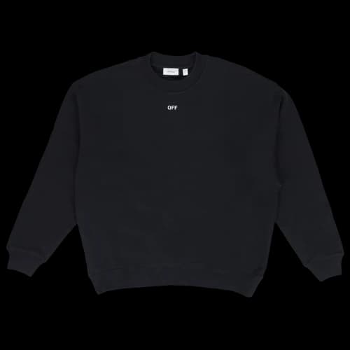 OFF-WHITE Dotted Arrow Diagonal Skate Sweatshirt Black-White