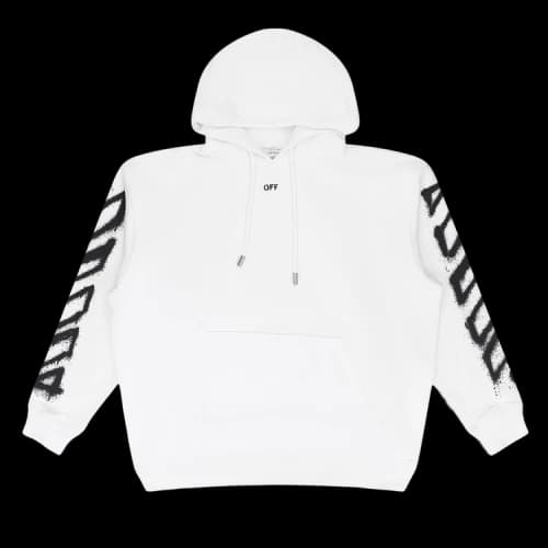 Off-White Spray Can Arrow Hoodie 'White'