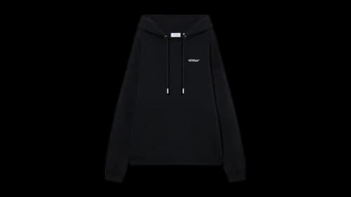 OFF-WHITE Cloud Arrow Skate Hoodie Black-White