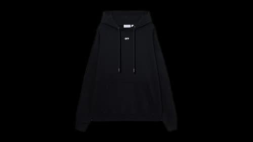 OFF-WHITE 3D Spray Arrow Skate Hoodie Black