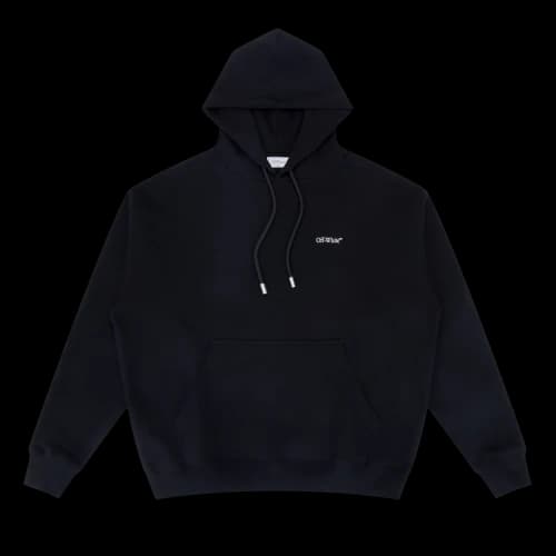 Off-White Windy Arrow Hoodie 'Black'