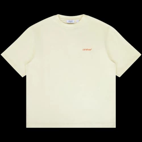 Off-White Tape Arrow Fit Tee 'Vanilla Ice'