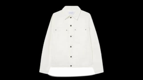 OFF-WHITE Half Arrow Skate Jacket White