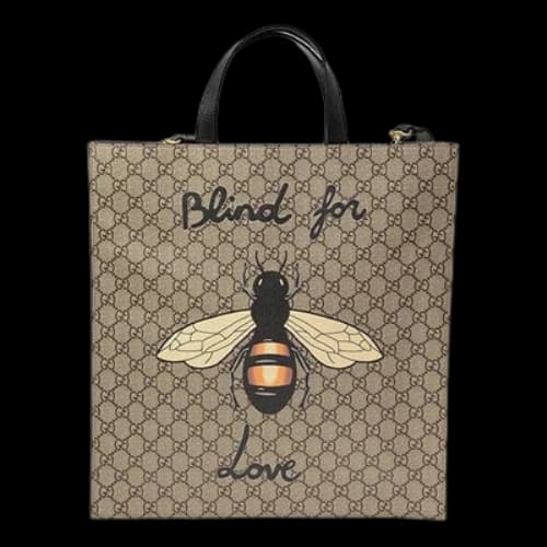 Gucci GG Canvas Messenger Bag Medium Grey