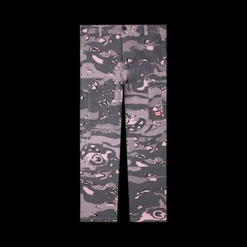 Icecream Dipped Cargo Pants 'Pink Nectar'