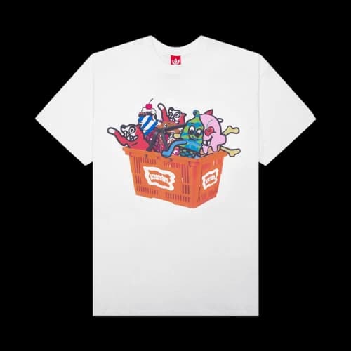 Icecream Basketcase Short-Sleeve Tee 'White'
