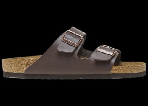 Birkenstock Arizona Soft Footbed Birko-Flor Dark Brown