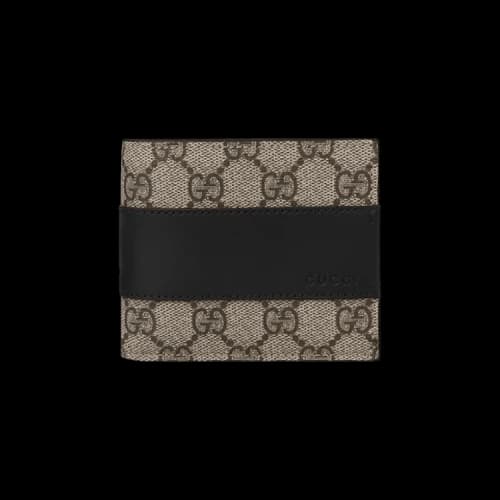 Gucci GG Supreme Wallet 'Beige/Ebony'
