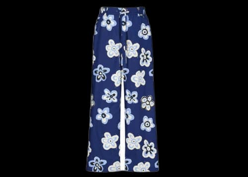 Uniqlo x MARNI Easy Wide Fit Flower Pants (Asia Sizing) Blue