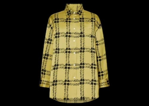Uniqlo x MARNI Women's Oversized L/S Shirt (Asia Sizing) Mustard