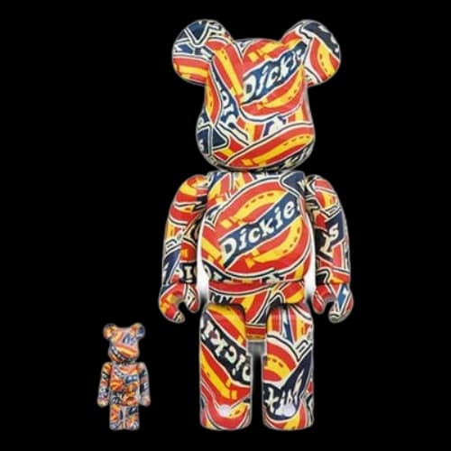 Bearbrick Dickies x BE@RBRICK 95 Anniversary 100%+400%