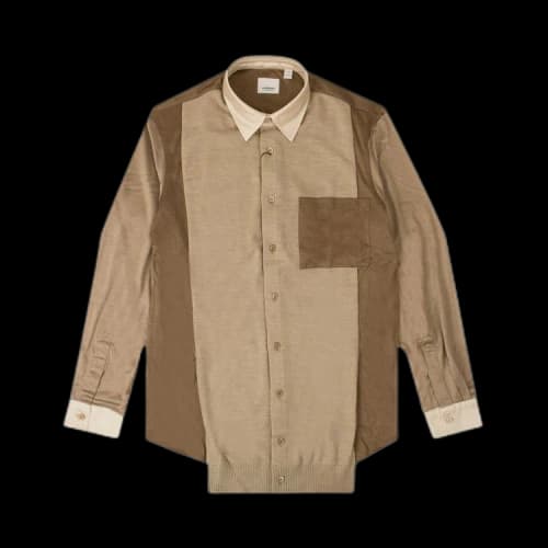 Burberry Collared Shirt 'Tan/Brown'