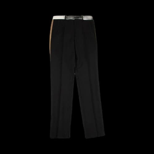 Burberry Tri-Tone Wool Tailored Pants 'Black'