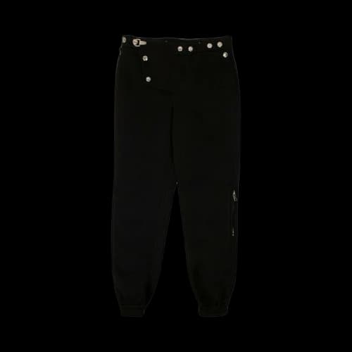 Burberry Press Stud Detail Trousers 'Black'