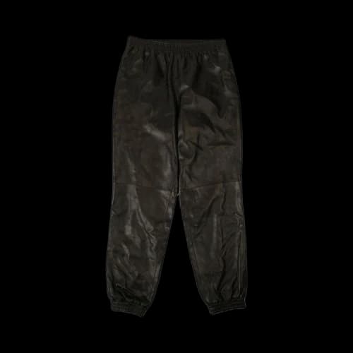 Burberry Leather Long Trousers 'Black'