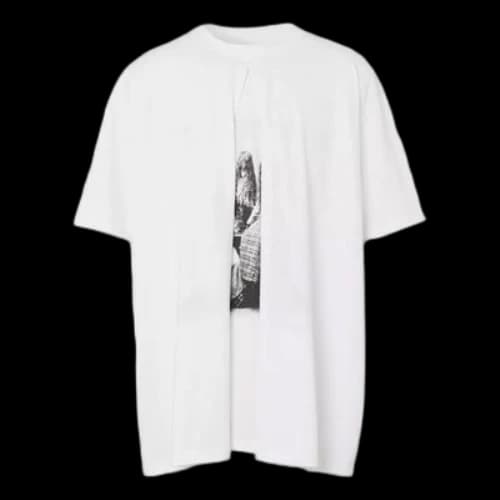 Burberry Printing Short Sleeve White