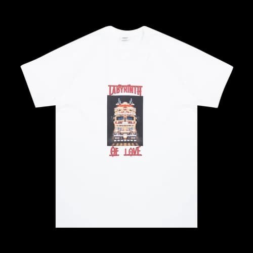 Burberry Labyrinth Of Love T-Shirt 'Optic White'