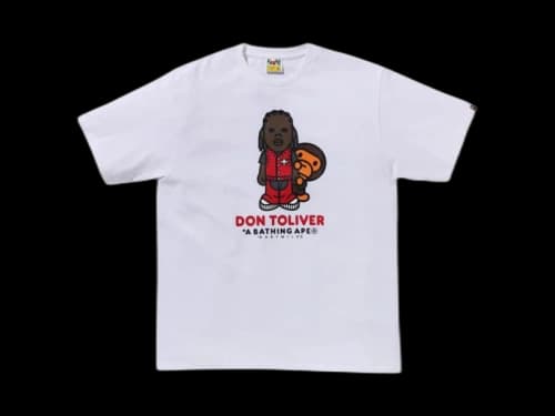 BAPE x Cactus Jack x Don Toliver Milo Tee White