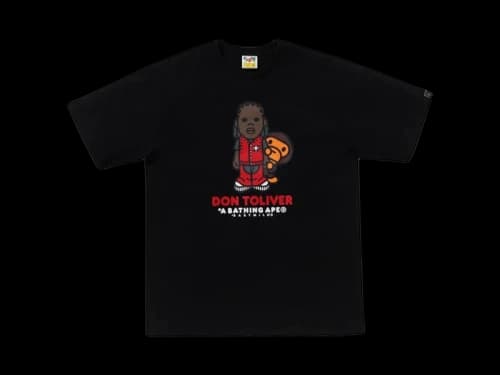 BAPE x Cactus Jack x Don Toliver Milo Tee Black