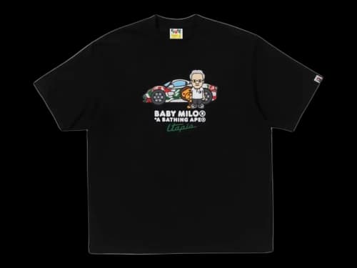 BAPE x Pagani Baby Milo Relaxed Fit Tee Black