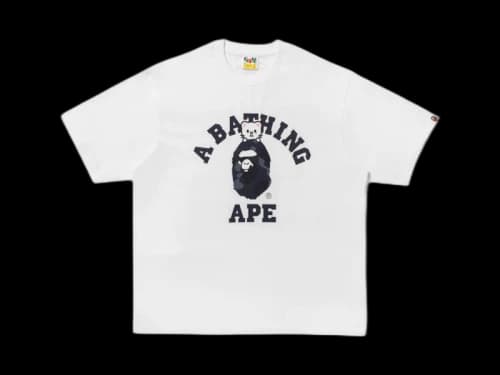 BAPE x Stray Kids Jiniret College Tee (FW25) White