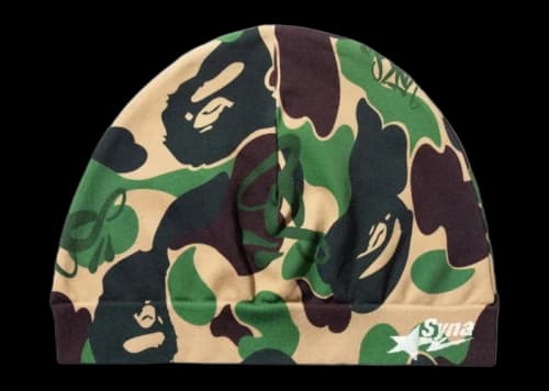 BAPE x Spotify x Central Cee Knit Cap Green