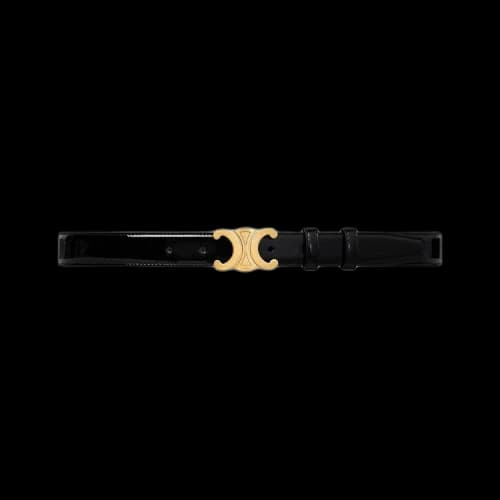 CELINE Medium Triomphe Belt 'Black'