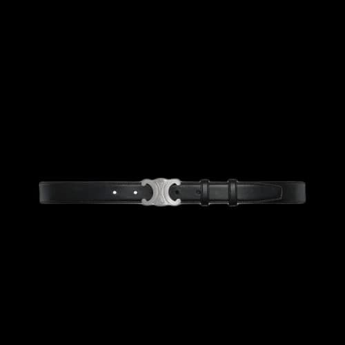 CELINE Triomphe Belt 'Black'
