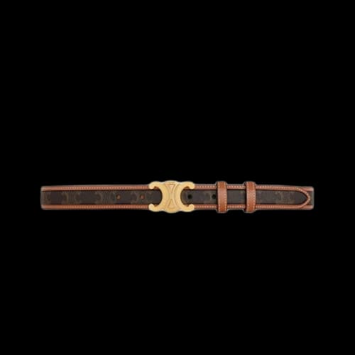 CELINE Triomphe Belt 'Tan'