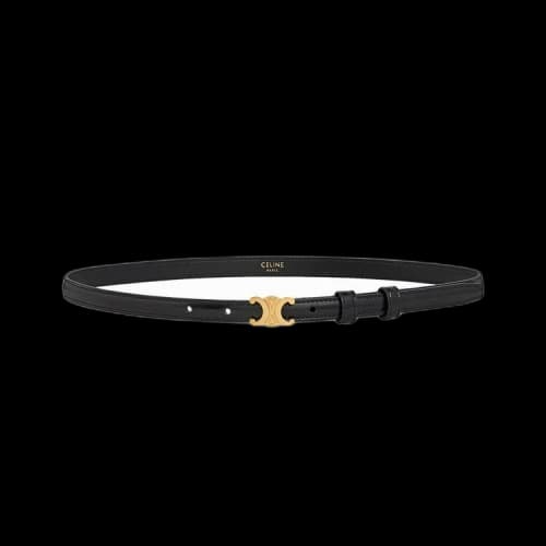 CELINE Triomphe Belt 'Black'