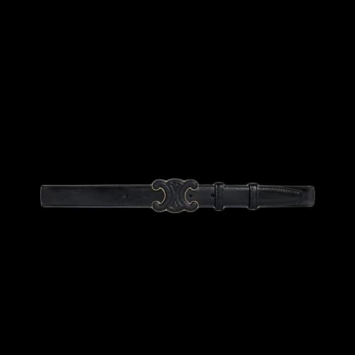 CELINE Triomphe Belt 'Black'