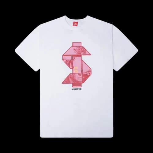 Icecream Origami Short-Sleeve Tee 'White'