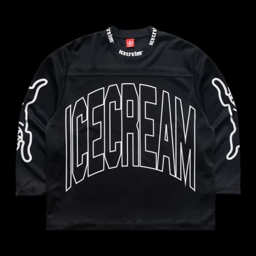 Icecream Hyperdrive Long-Sleeve Knit Tee 'Black'