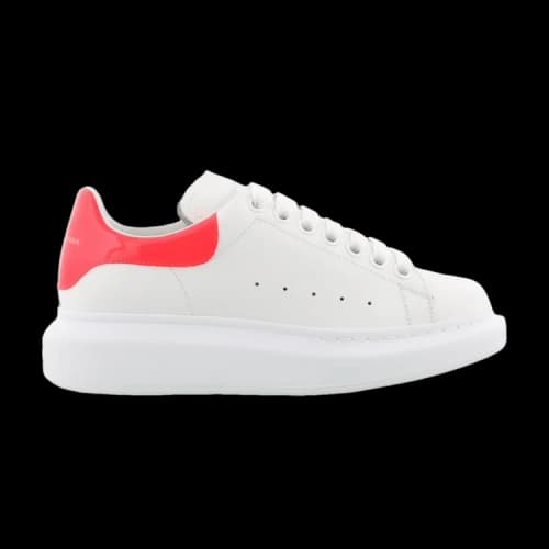 Alexander McQueen Oversized Sneaker 'White Fluo Coral' (Women's)