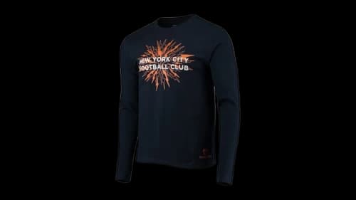 Mitchell & Ness New York City FC For The City Long Sleeve T-shirt Navy