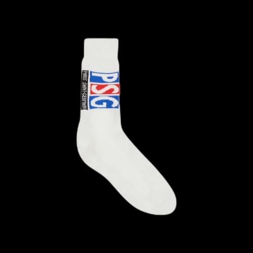 Vintage Paris Saint-Germain PSG Printed Socks 'White'