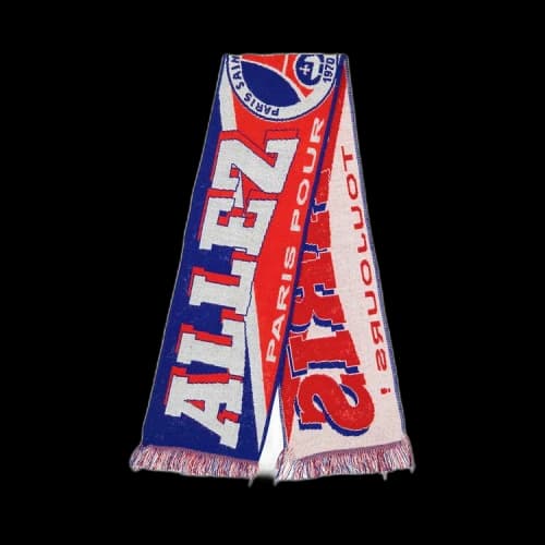 Vintage Paris Saint-Germain Allez Paris Scarf 'Blue/Red'