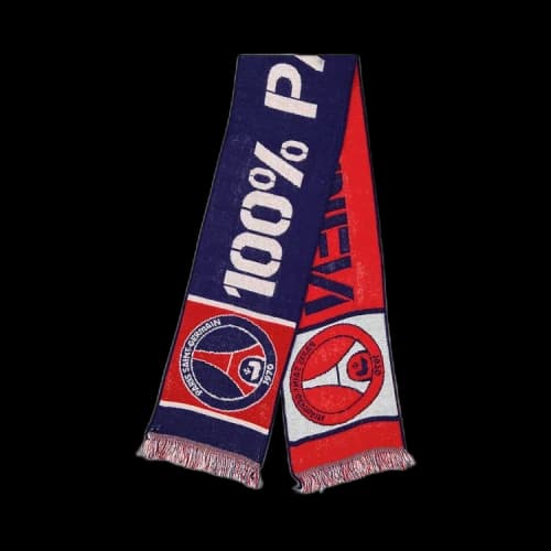 Vintage Paris Saint-Germain Logo Scarf 'Navy/Red'