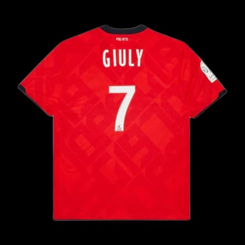 Vintage Paris Saint-Germain Giuly #7 Home Jersey 'Red'