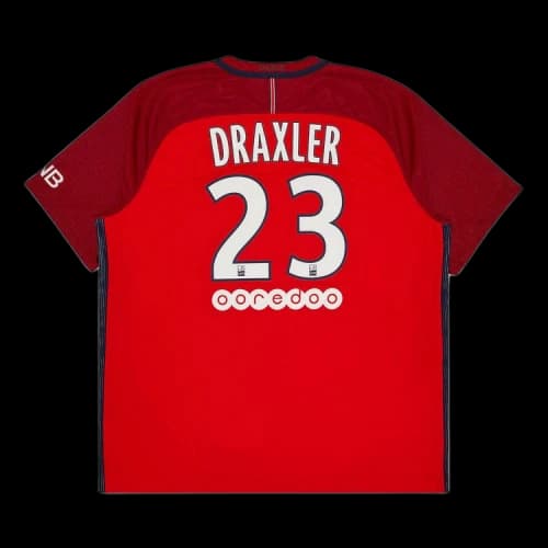 Paris Saint-Germain Draxler #23 Away Jersey 'Red'