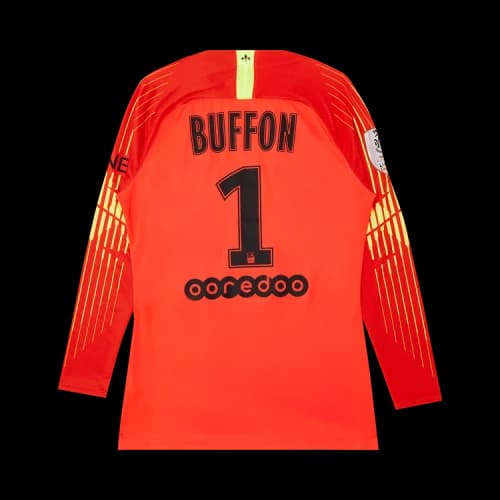 Pre-Owned Paris Saint-Germain Buffon #1 Goalkeeper Stadium Jersey 'Red'