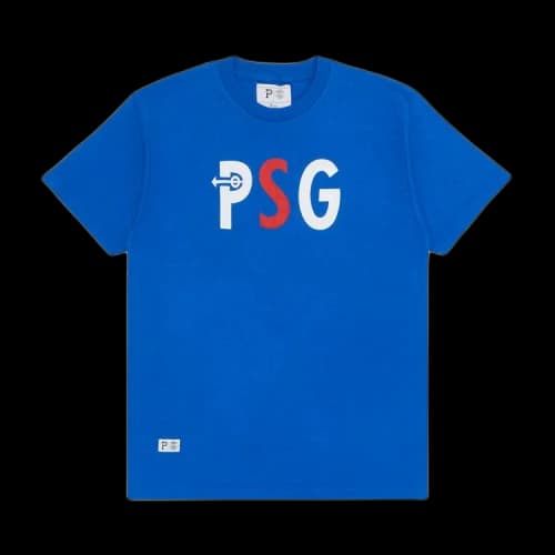 Paris Saint-Germain x Over The Pitch Classic PSG Tee 'Blue'