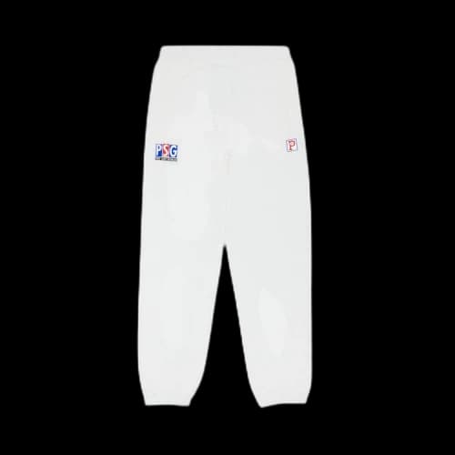 Paris Saint-Germain x Over The Pitch Classic Emblem Patch Sweatpants 'White'