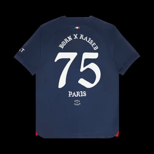 Paris Saint-Germain x Born x Raised Paris Jersey 'Navy'
