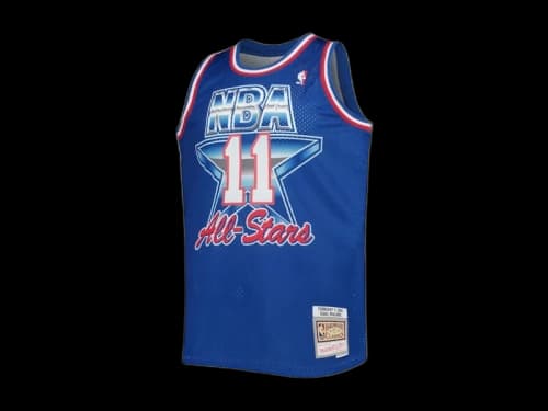 Mitchell & Ness x NBA Western Conference Karl Malone Hardwood Classics 1992 All-Star Game Swingman Jersey Royal Blue