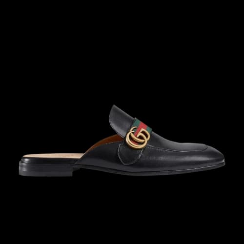 Gucci Princetown Slipper 'Double G - Black'