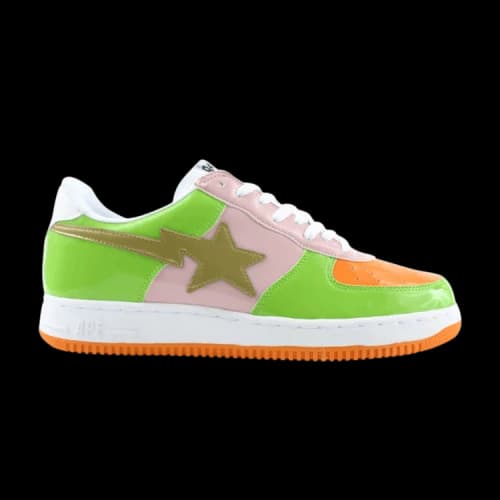 Bapesta FS-001 Low 'Green Pink'