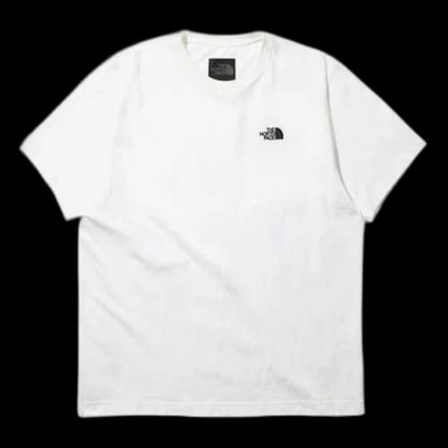 THE NORTH FACE Urban Exploration Black Series x kazuki Logo Embroidered White