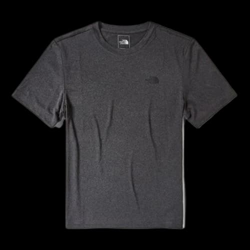 THE NORTH FACE Quick Dry Outdoor hygroscopic Sweat-Wicking Short Sleeve Gray