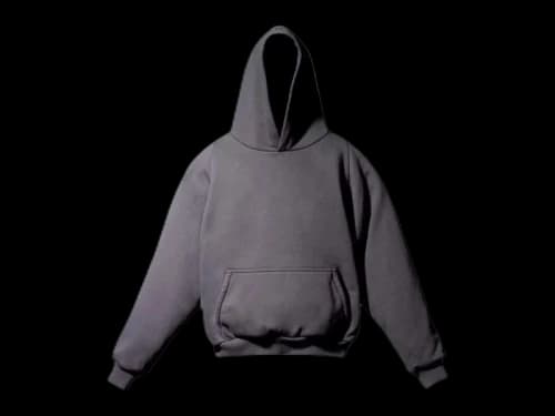 Yeezy Gap Engineered By Balenciaga Shrunken Hoodie Grey